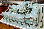 Градостроительный макет жилого-офисного торгового центра. 