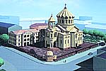 Общий вид проекта армянской церкви в Киеве. 