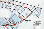 Схема развития метро в районе. 