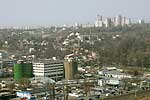 Киев. Панорама Байковой горы.