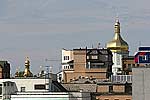 Золотые купола киевских храмов.