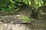 Лестница, ведущая на Замковую гору. Фото Е. Константиновской. 2005 г.